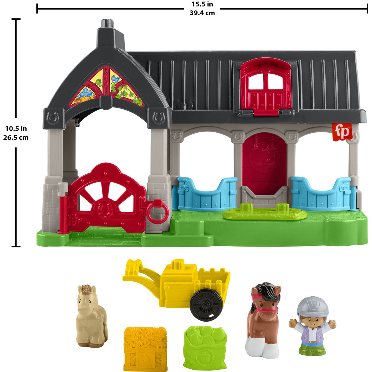 Fisher-Price® Little People Friendly Hestestald