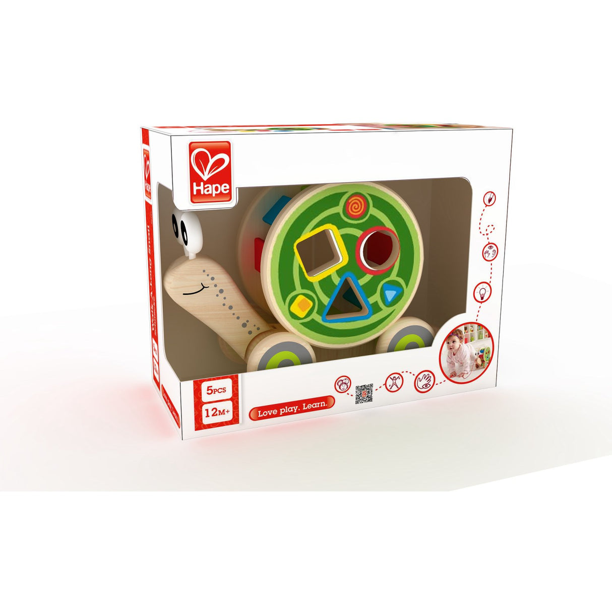 Hape Walk-A-Long Snail