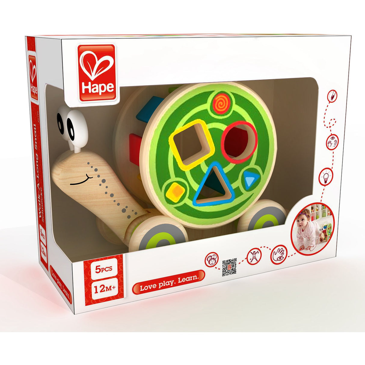 Hape Walk-A-Long Snail