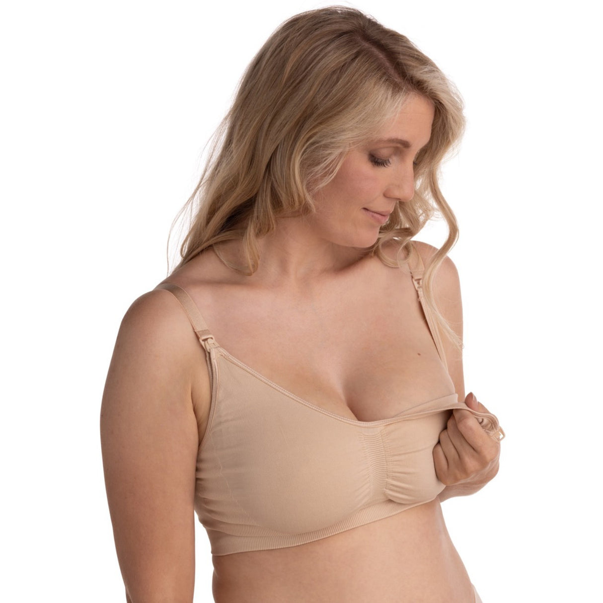 Carriwell Beige+Sort Original Amme BH 2-pak (GRS)