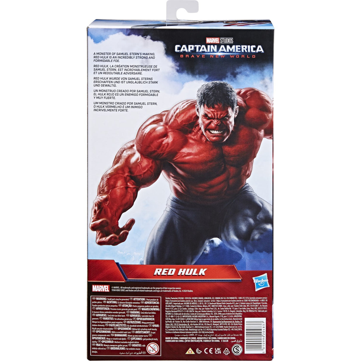 Marvel Avengers Brave New World Titan Deluxe Red Hulk 30 Cm