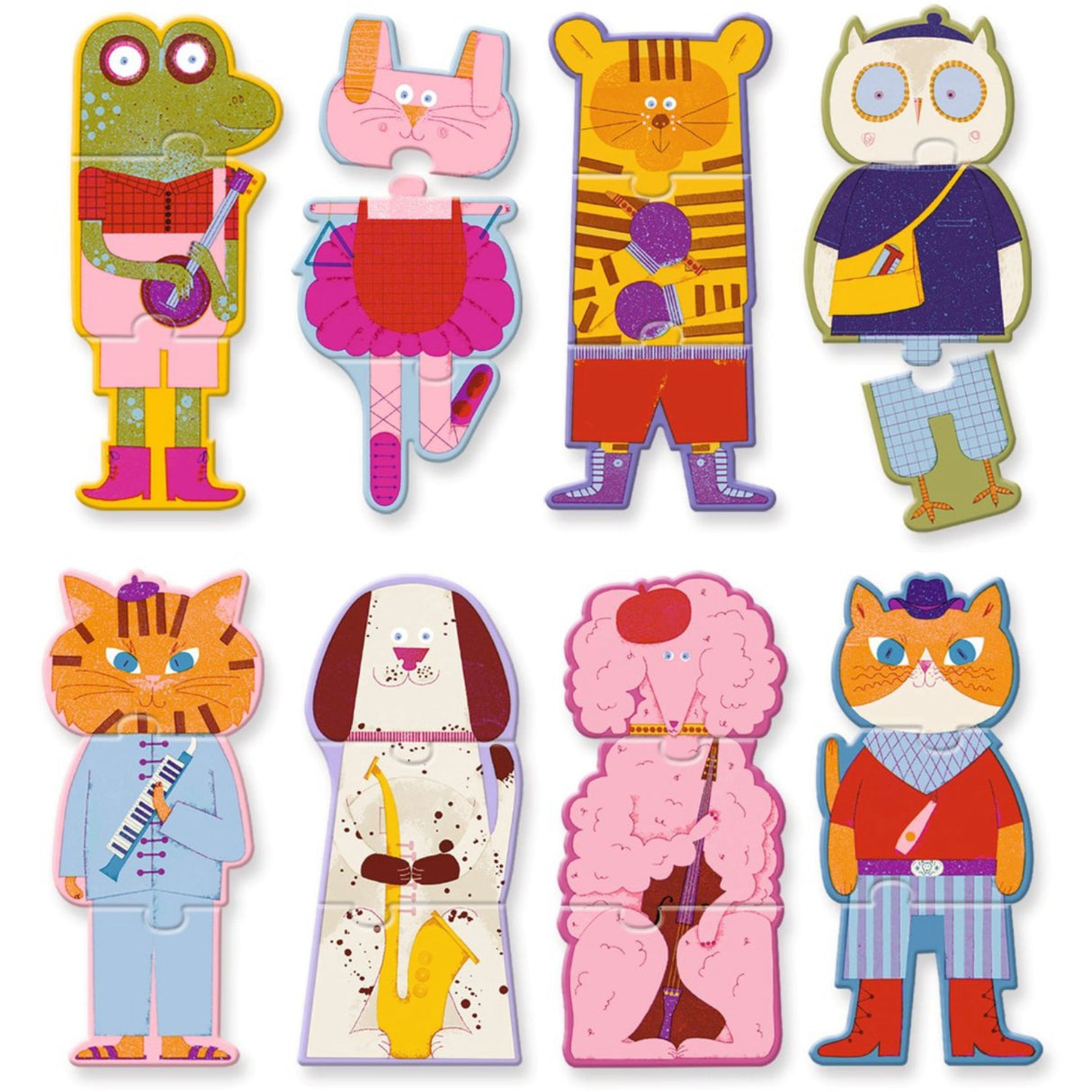 Djeco Puzzle Trio, Orkesteret