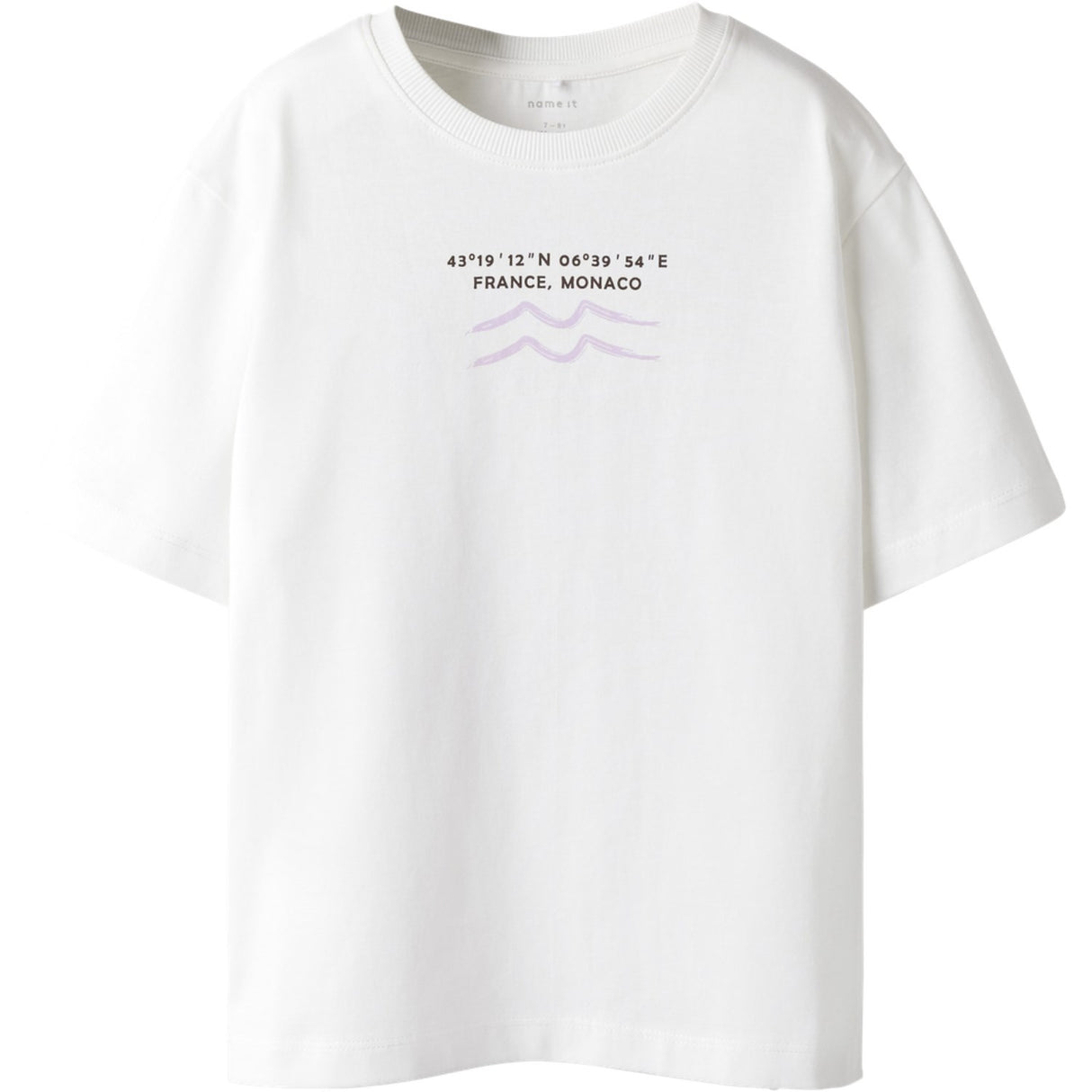 Name It Cloud Dancer Nkfhellia Ss Nreg Top