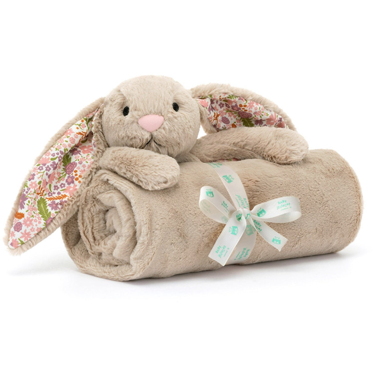Jellycat Bashful Kanin, Beige Meadow Tæppe