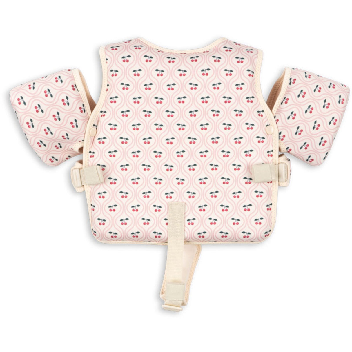 Konges Sløjd Cherry Pink Motif Hollis Svømmevest med Vinger