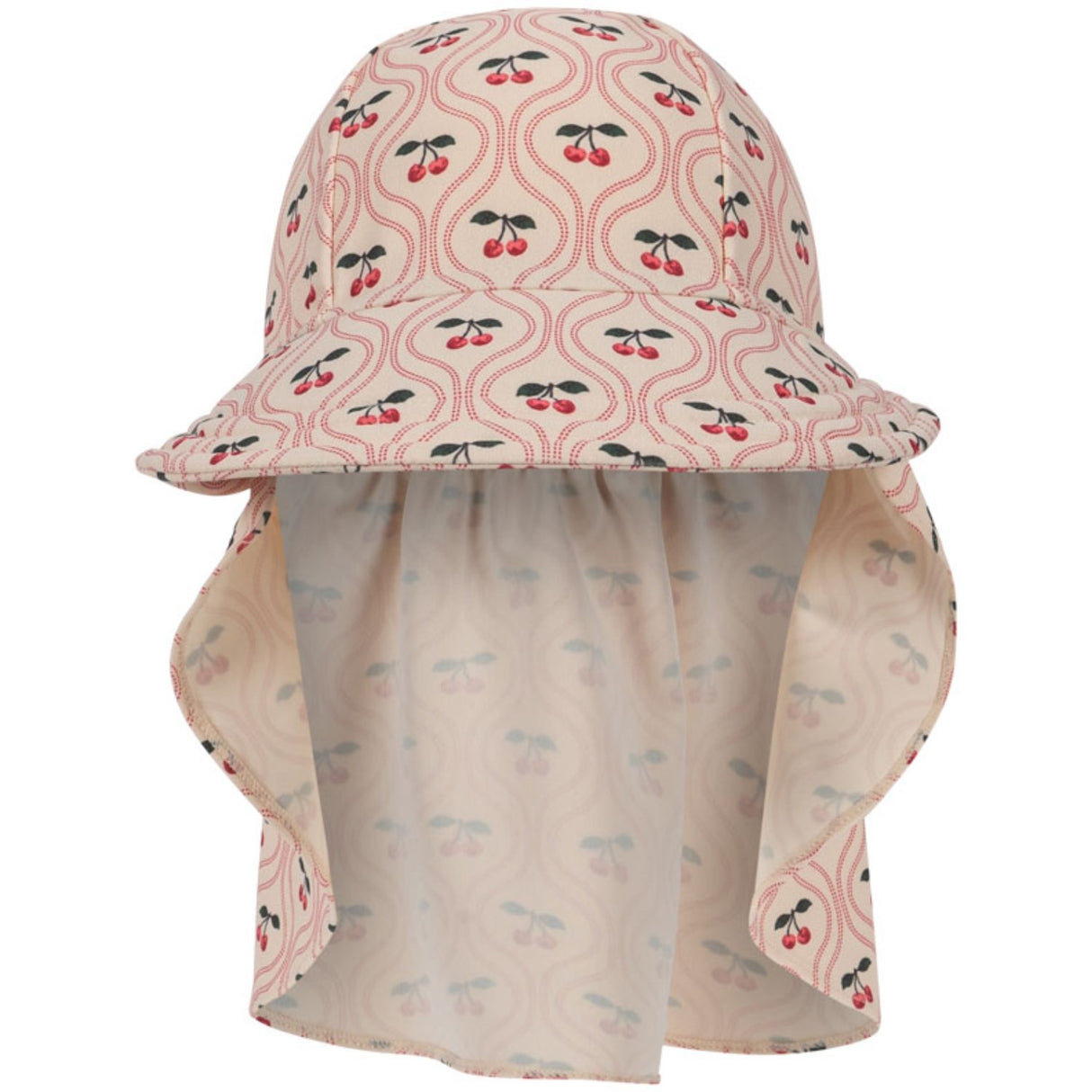 Konges Sløjd Cherry Pink Motif Merle Flæse Badesolhat