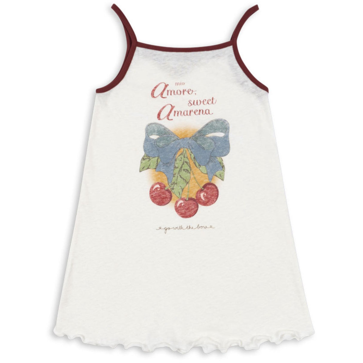 Konges Sløjd Off White/Amarena Era Strop Kjole Ocs