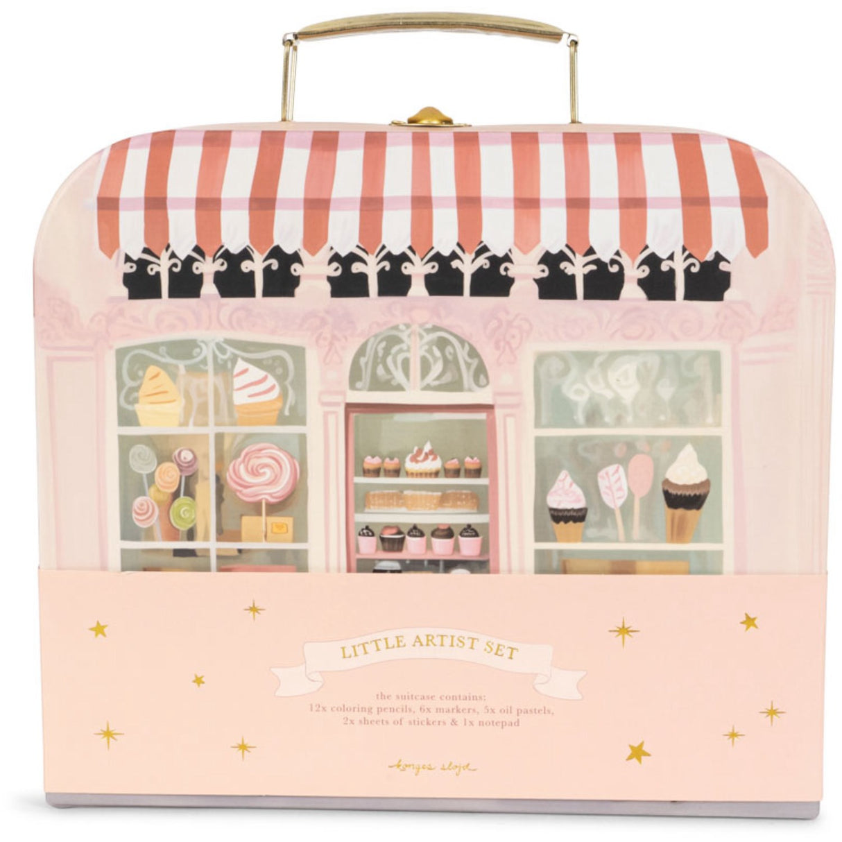 Konges Sløjd Pink Little Artist Sæt