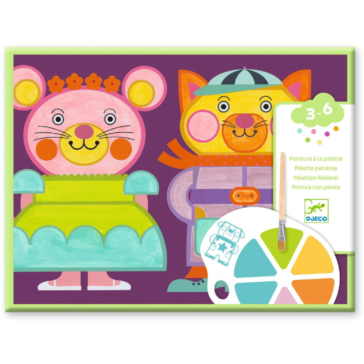 Djeco Kreativ Maleri, Buttede Kinder