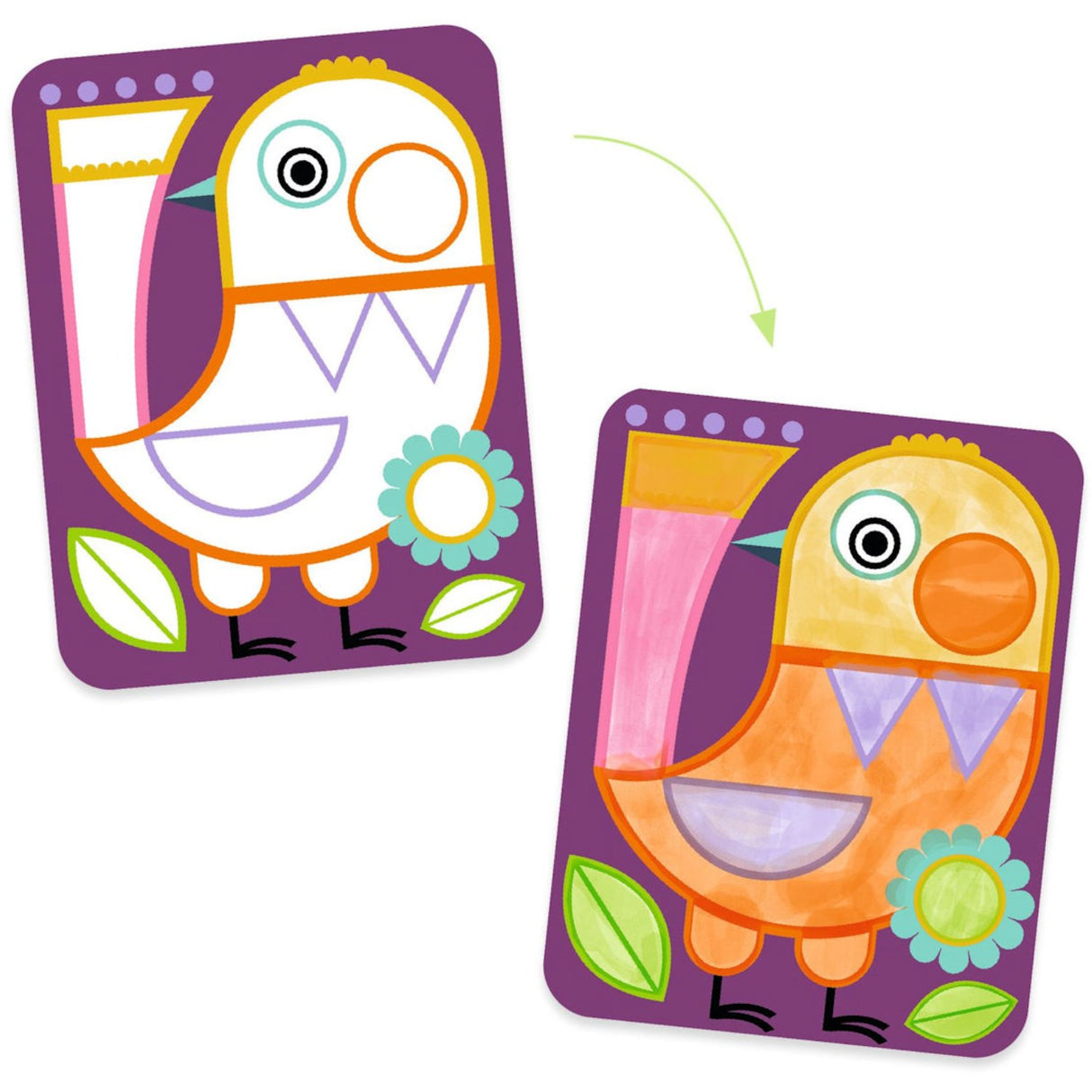 Djeco Kreativ Maleri, Buttede Kinder