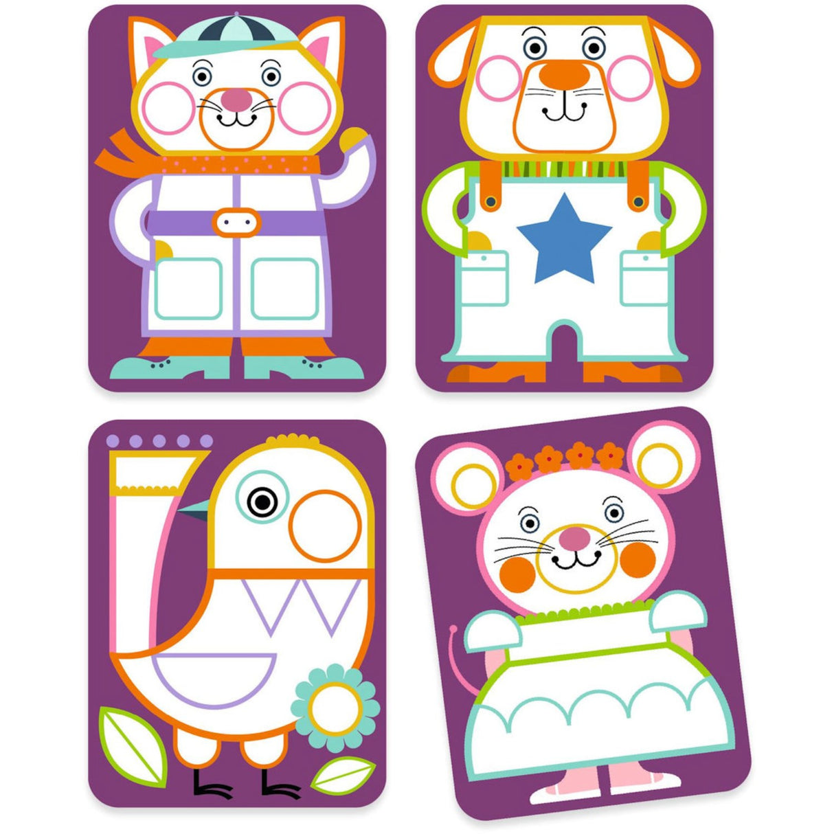 Djeco Kreativ Maleri, Buttede Kinder