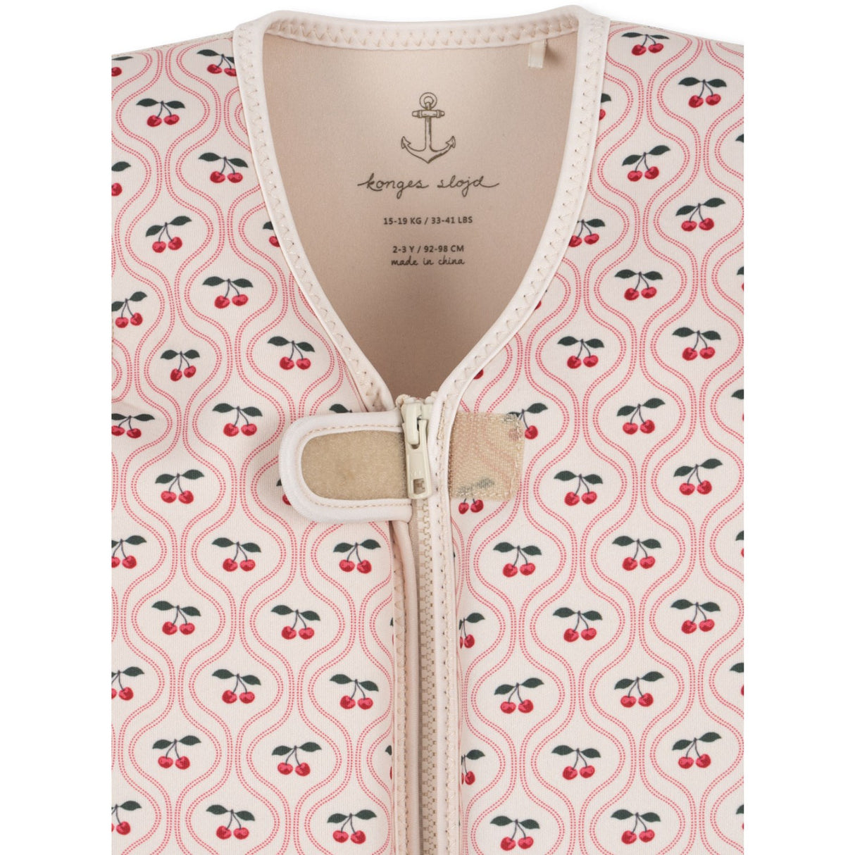 Konges Sløjd Cherry Pink Motif Avery Svømmevest