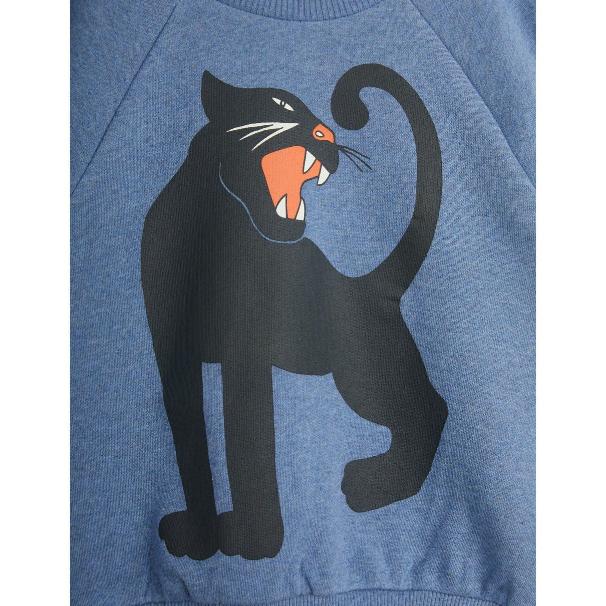 Mini Rodini Blue Panther Sp Melange Sweatshirt