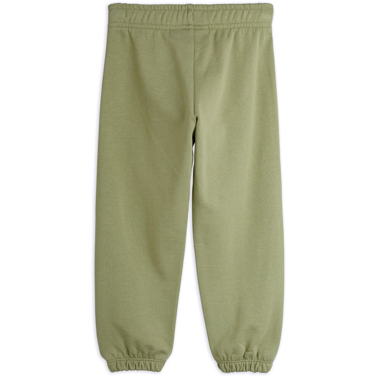 Mini Rodini Green Plain Piping Sweatpants