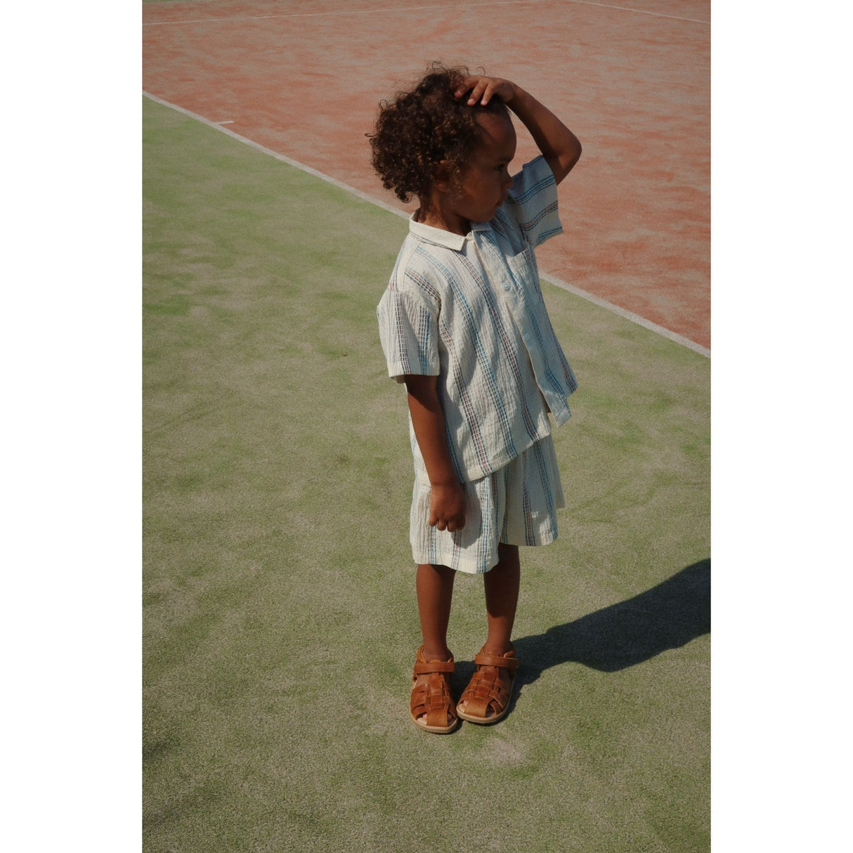 Konges Sløjd Antique White Vincent Shorts GOTS