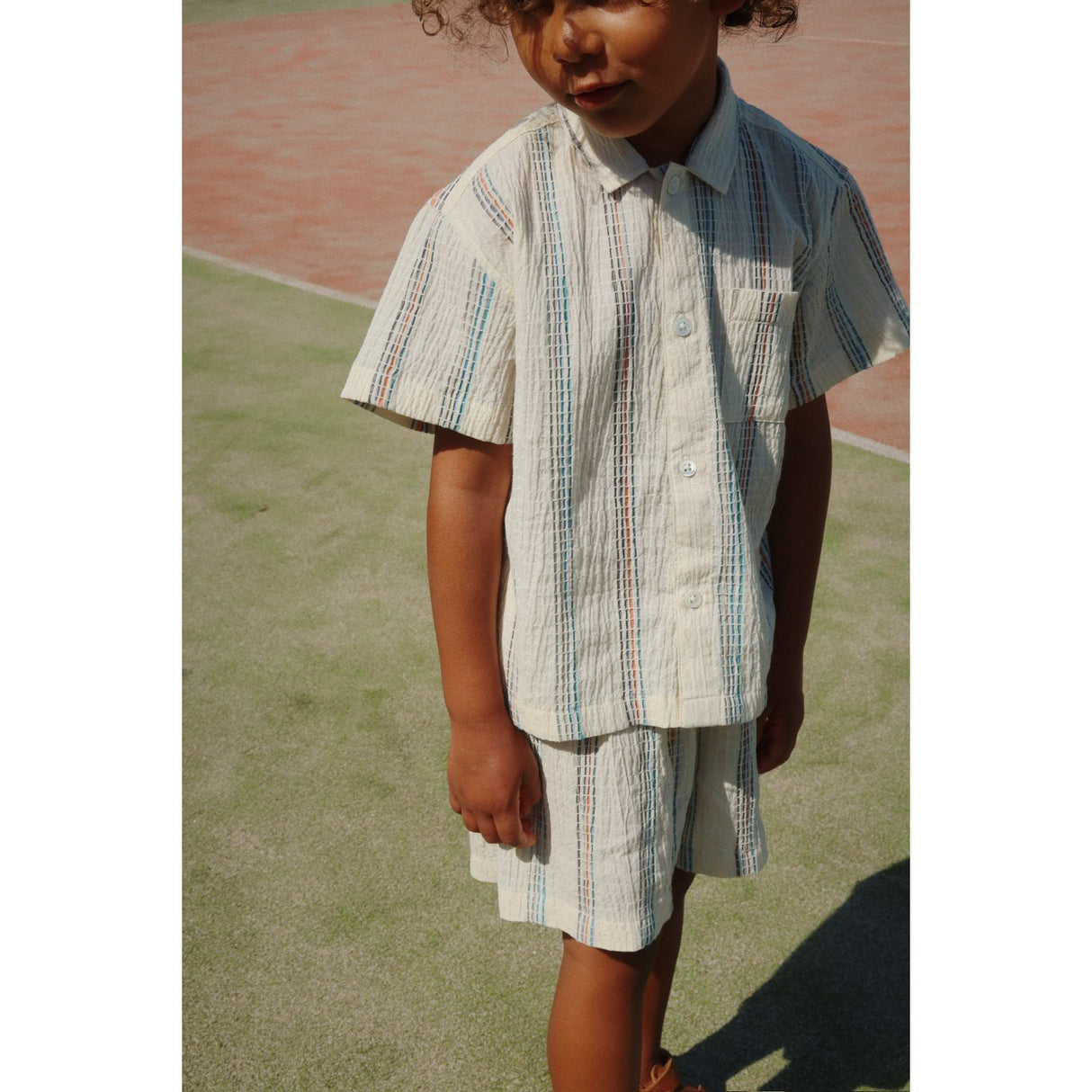 Konges Sløjd Antique White Vincent Shorts GOTS