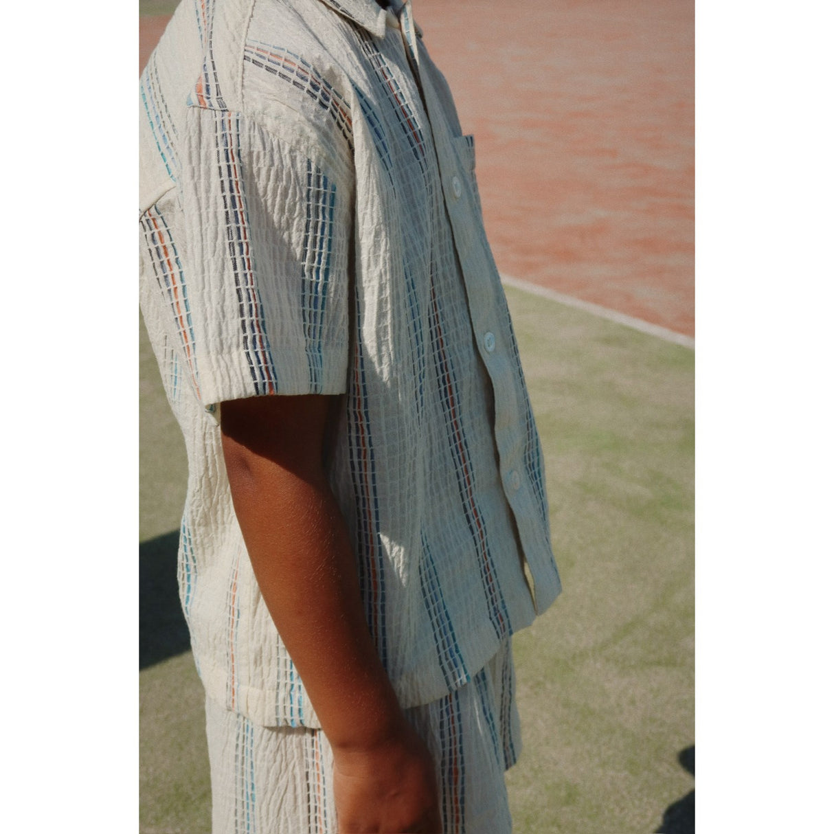 Konges Sløjd Antique White Vincent Shorts GOTS