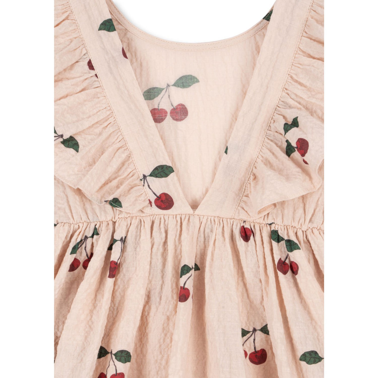 Konges Sløjd Ma Grande Cerise Pink Elin Kjole GOTS