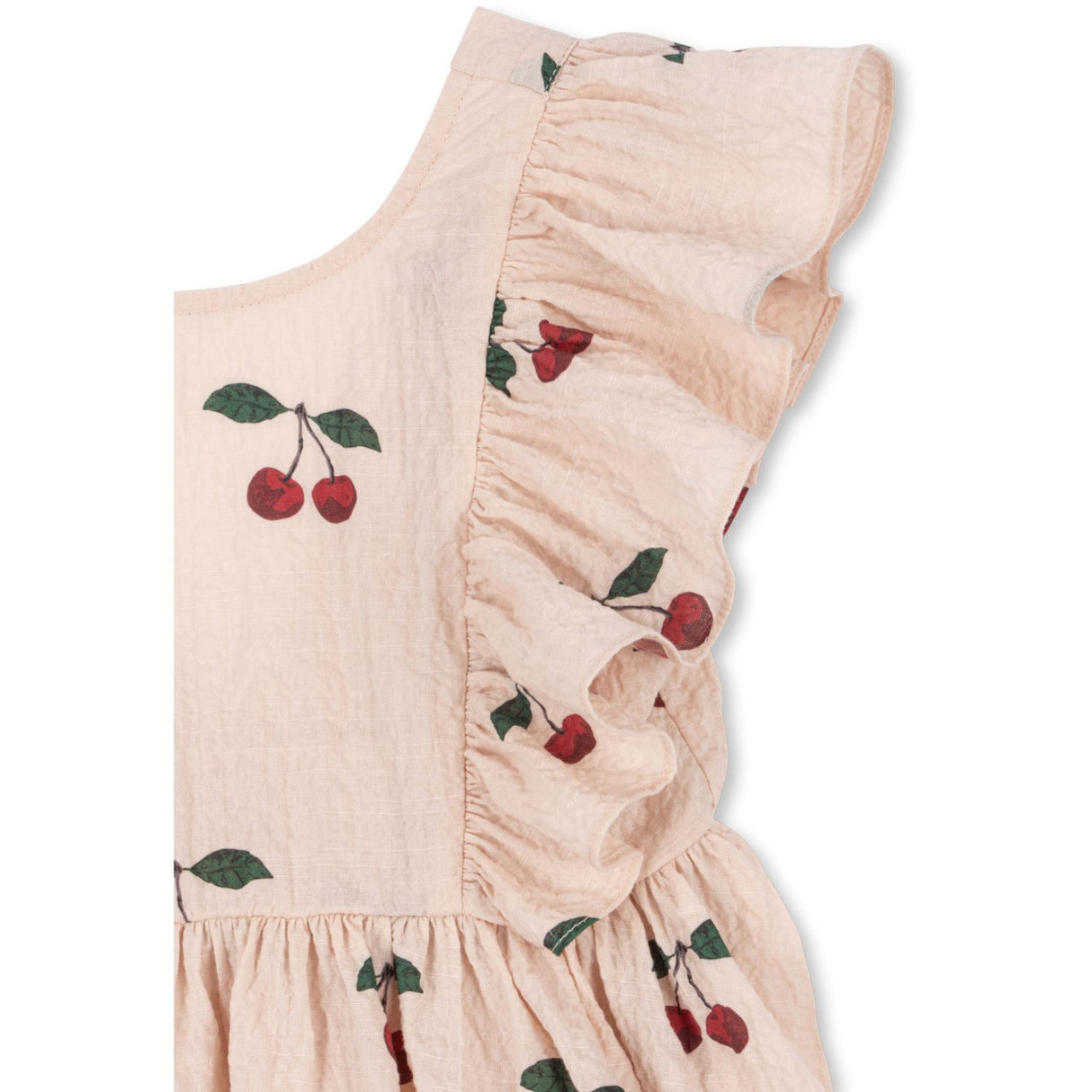 Konges Sløjd Ma Grande Cerise Pink Elin Kjole GOTS