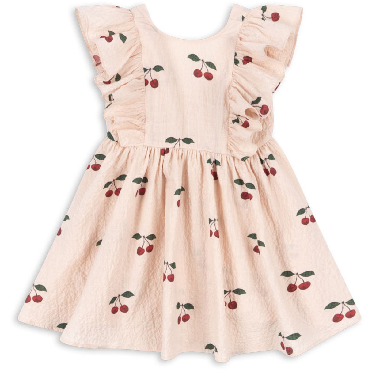 Konges Sløjd Ma Grande Cerise Pink Elin Kjole GOTS