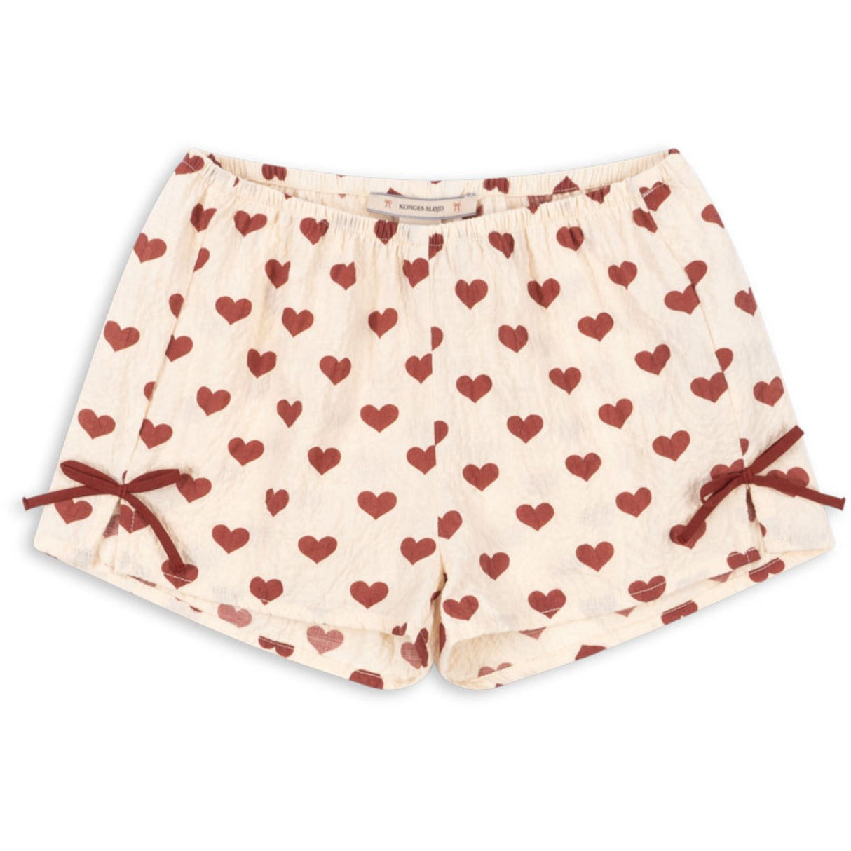 Konges Sløjd Amour Rouge Ava Slit Shorts GOTS