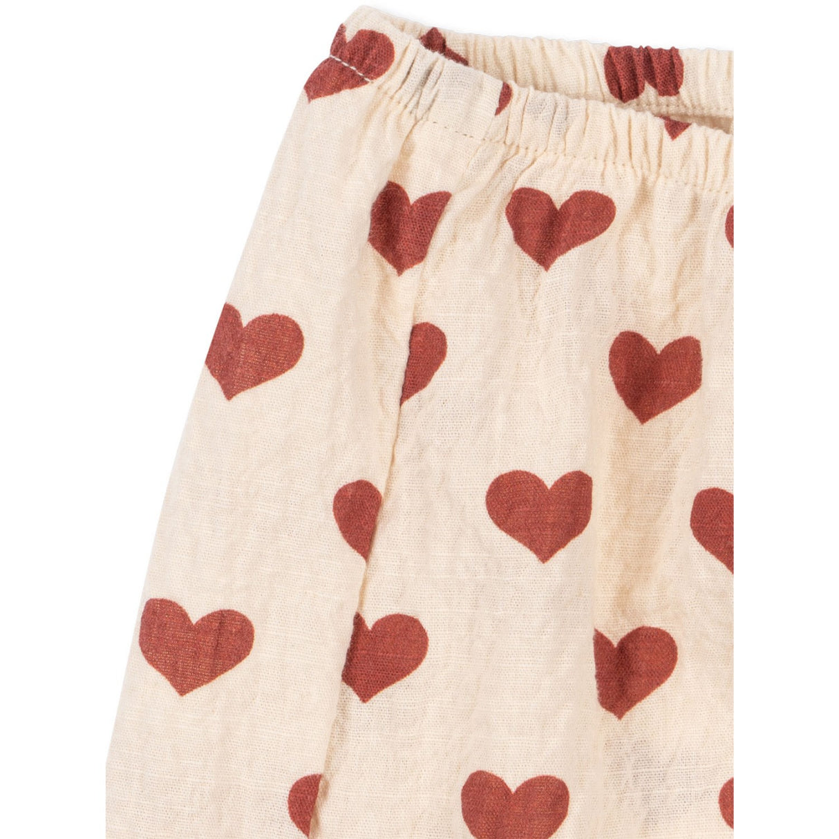 Konges Sløjd Amour Rouge Ava Slit Shorts GOTS