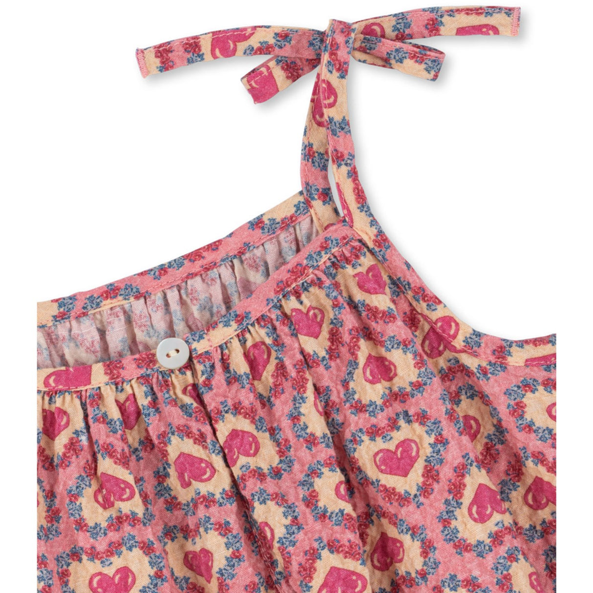 Konges Sløjd Felice Rose Vivian Strop Romper GOTS