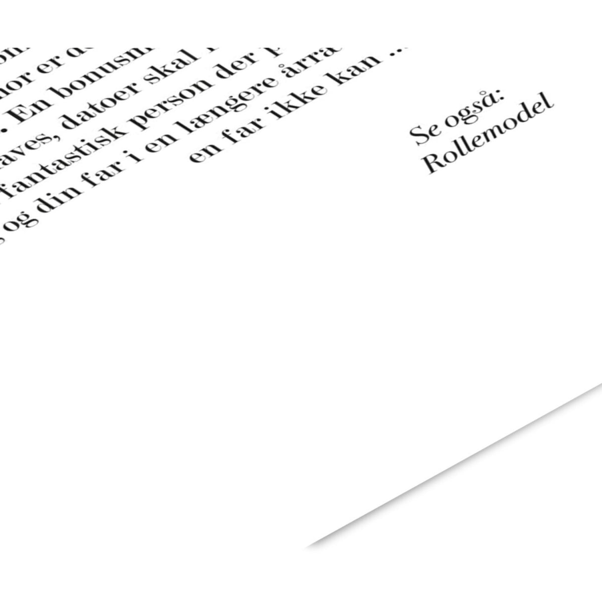 Poster & Frame Citatplakat - Bonusmor Definition