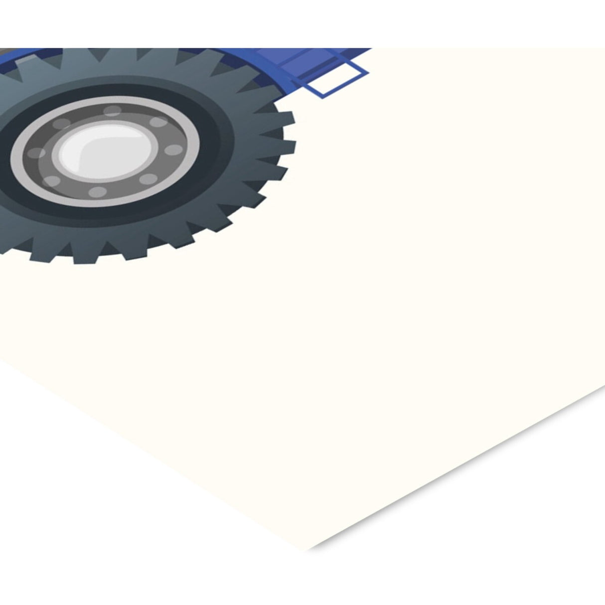 Poster & Frame Citatplakat - Traktorer Plakatsæt – Børneplakat 1/3