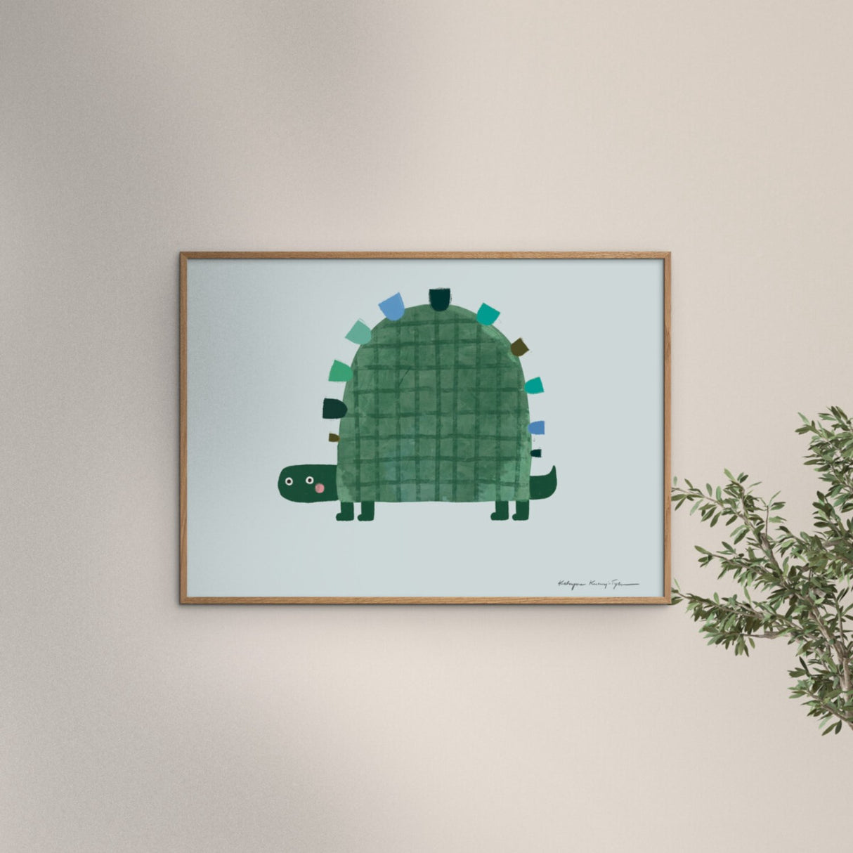 Poster & Frame Wild Apple - Turtle