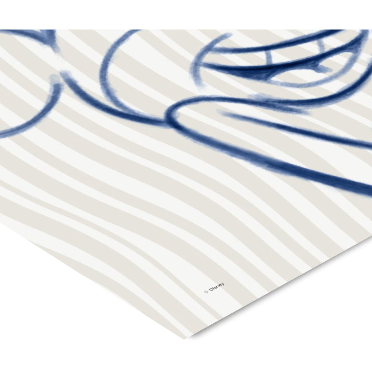 Poster & Frame Disney - Hello Mickey Blue