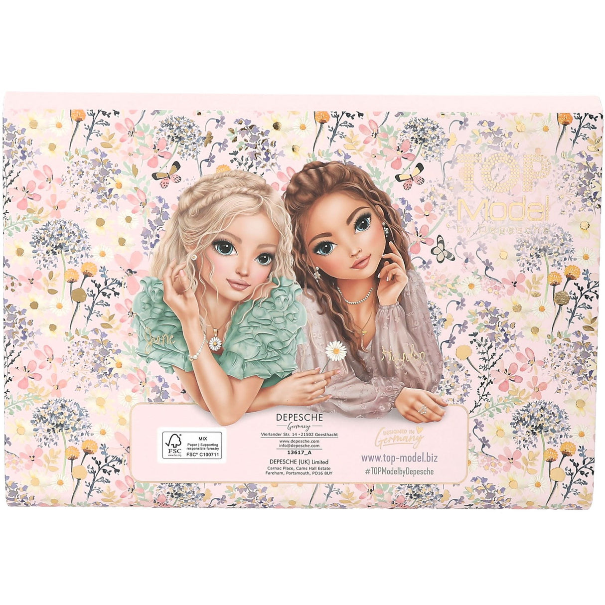 TOPModel Summer Feeling Brevsæt M/register