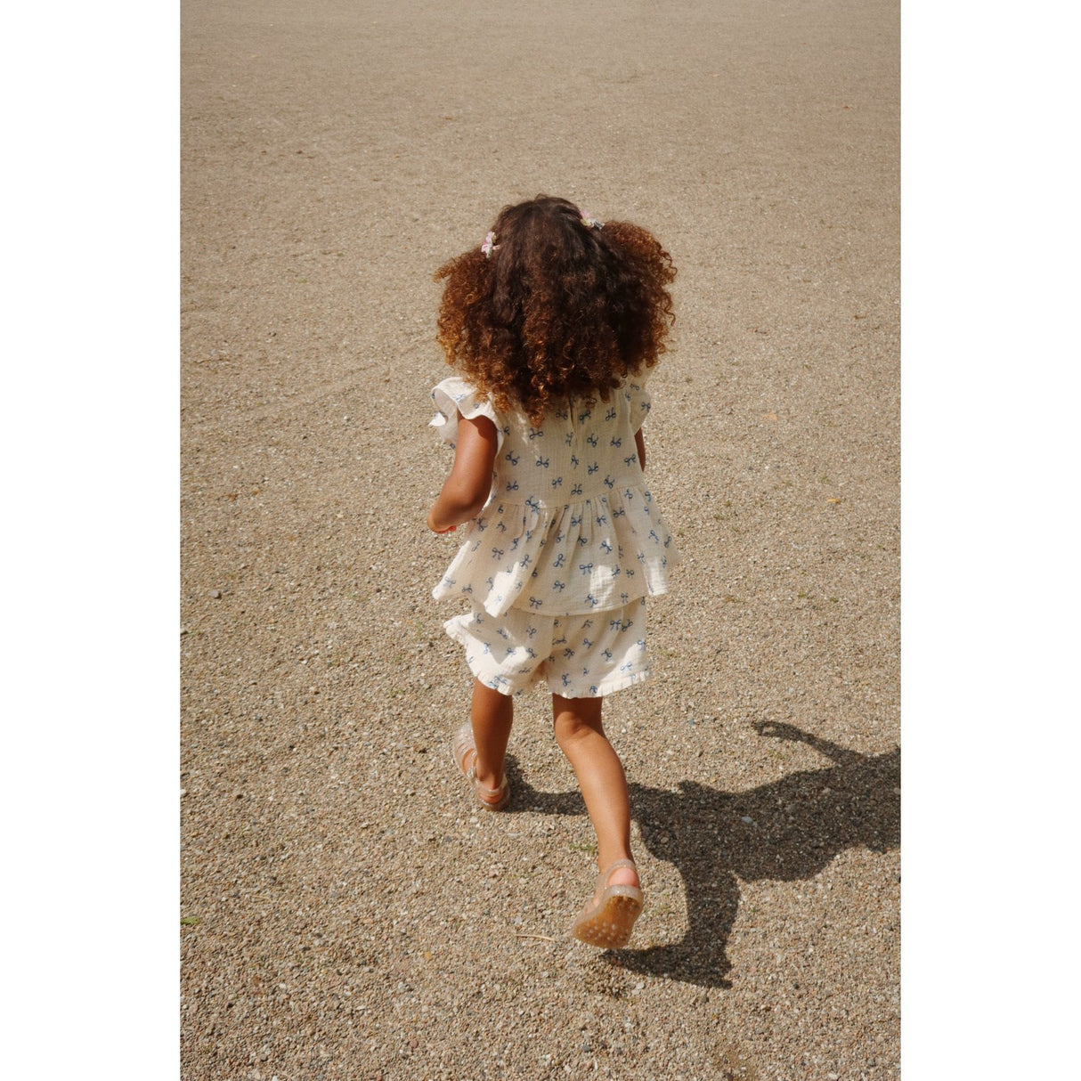 Konges Sløjd Sløjfe Bleu Coco Shorts GOTS