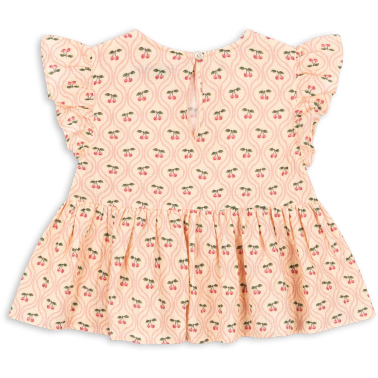 Konges Sløjd Cherry Pink Motif Coco Top GOTS