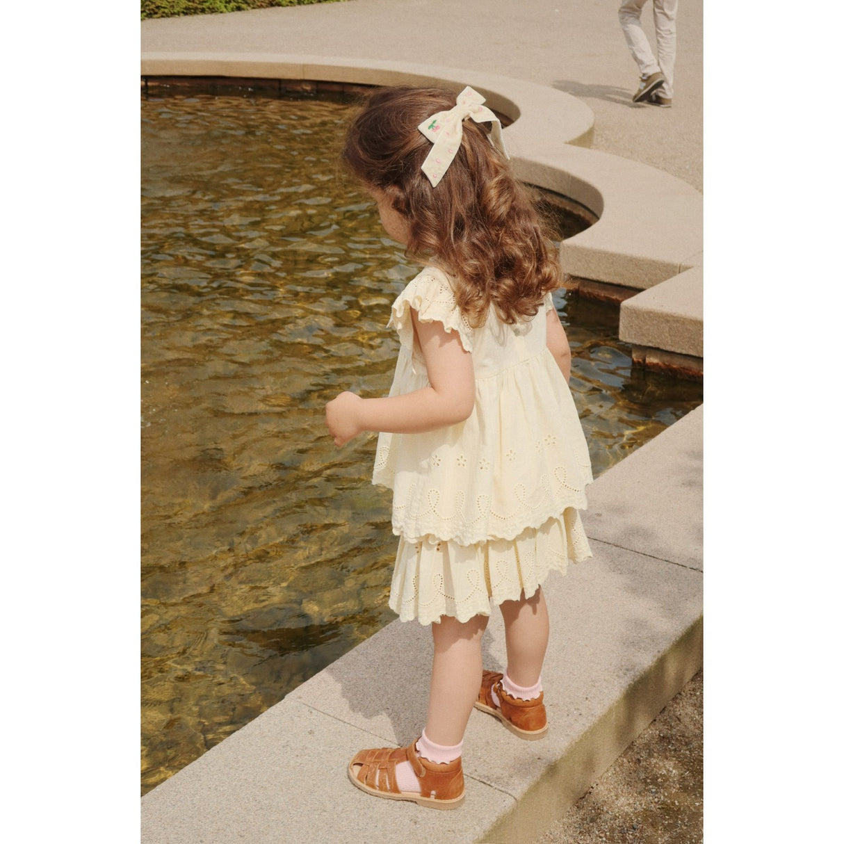 Konges Sløjd Cloud Cream Posey Smock Nederdel