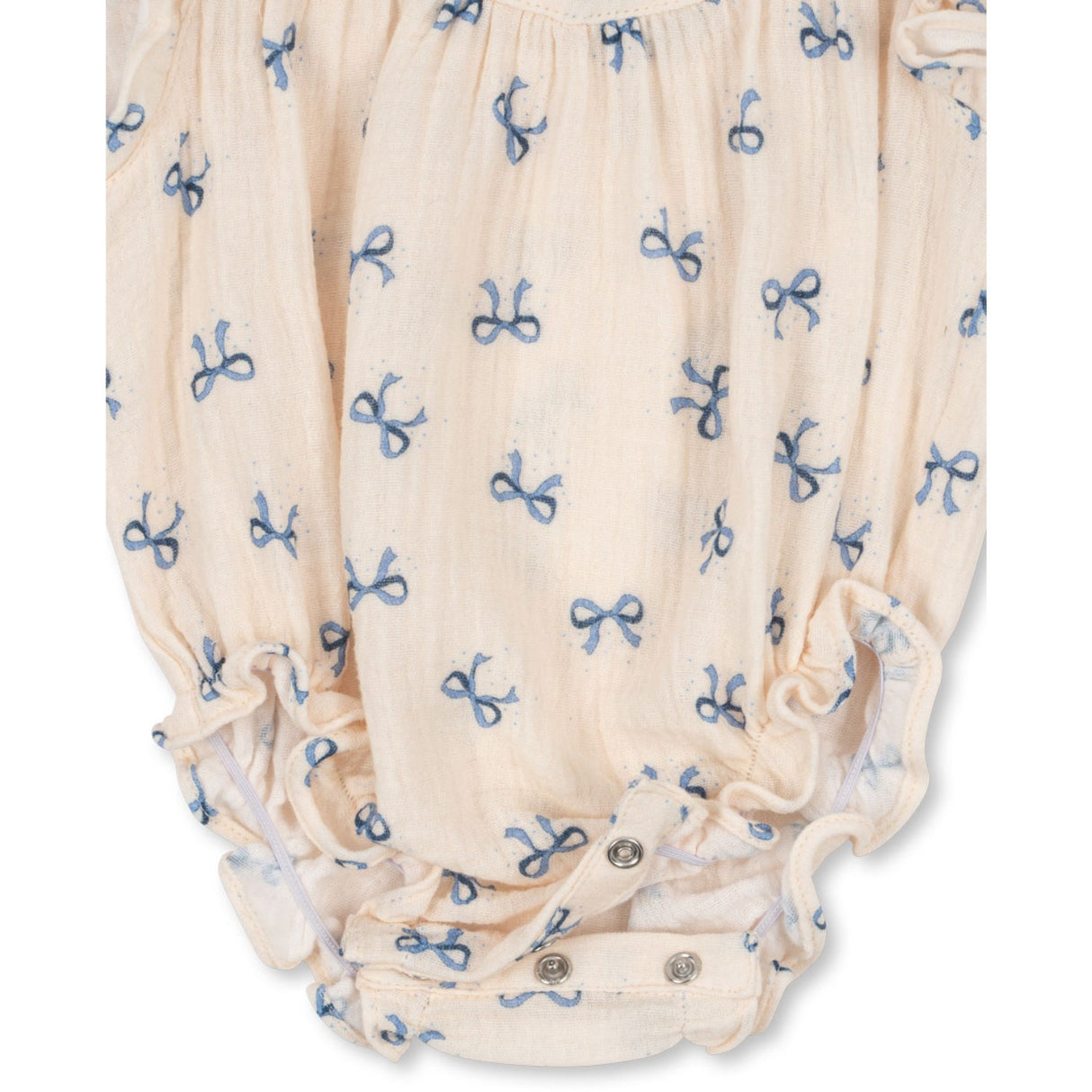 Konges Sløjd Sløjfe Bleu Coco Romper GOTS