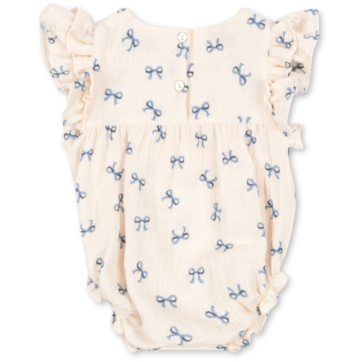 Konges Sløjd Sløjfe Bleu Coco Romper GOTS