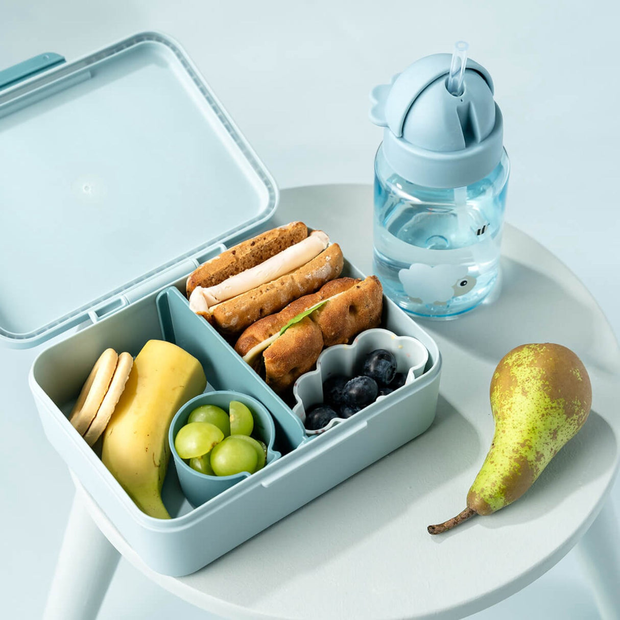 DonebyDeer Blue Silikoneforme 3-pak Happy Clouds