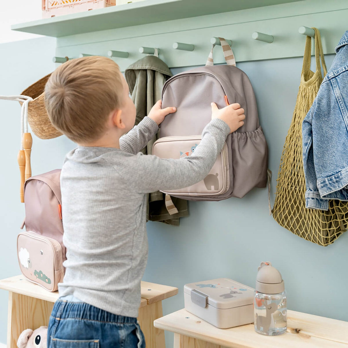 DonebyDeer Sand Madkasse Med Opdeler Celebration