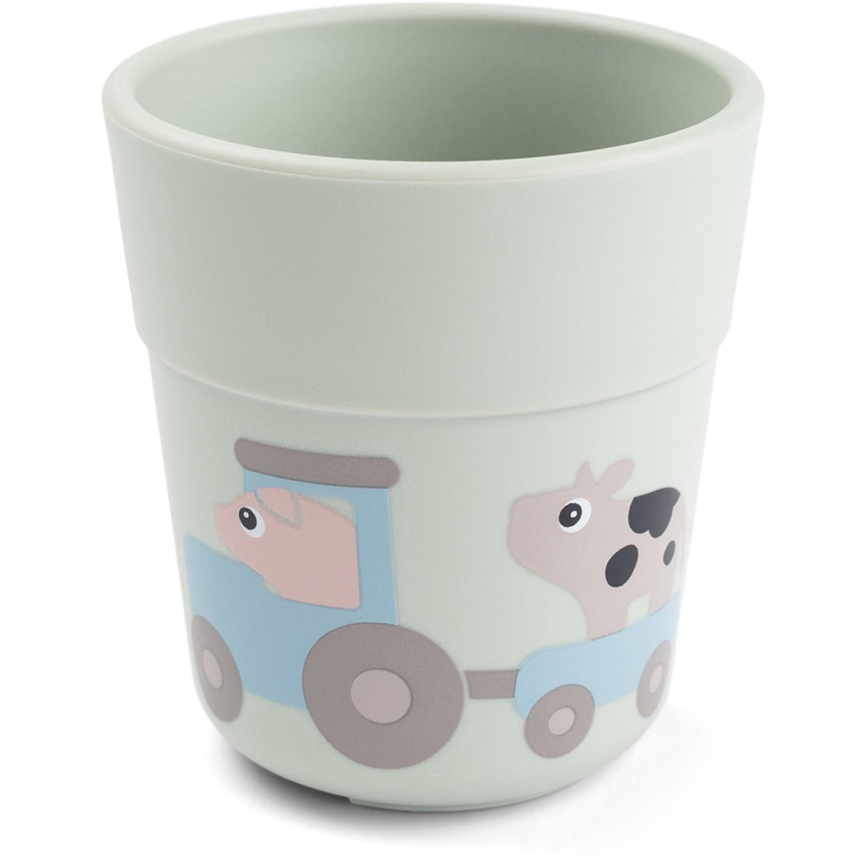 DonebyDeer Green Foodie Spisesæt Med Sugekop Tiny Farm