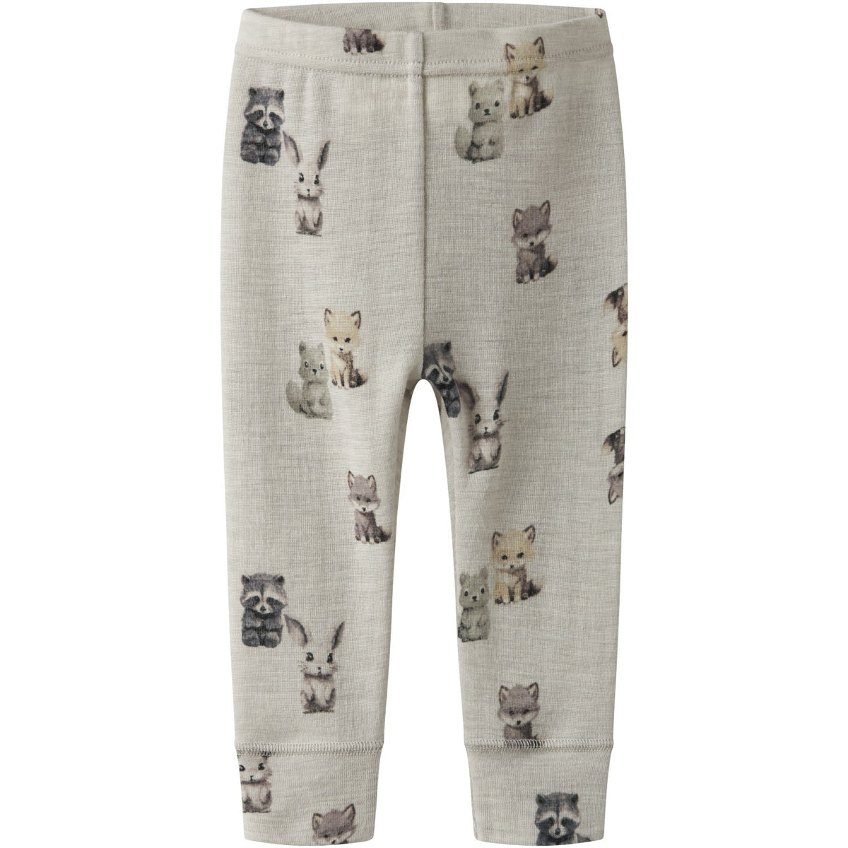 Name it NBNWAX WOOL RIB BODY - Body - nacreous cloud/grigio chiaro