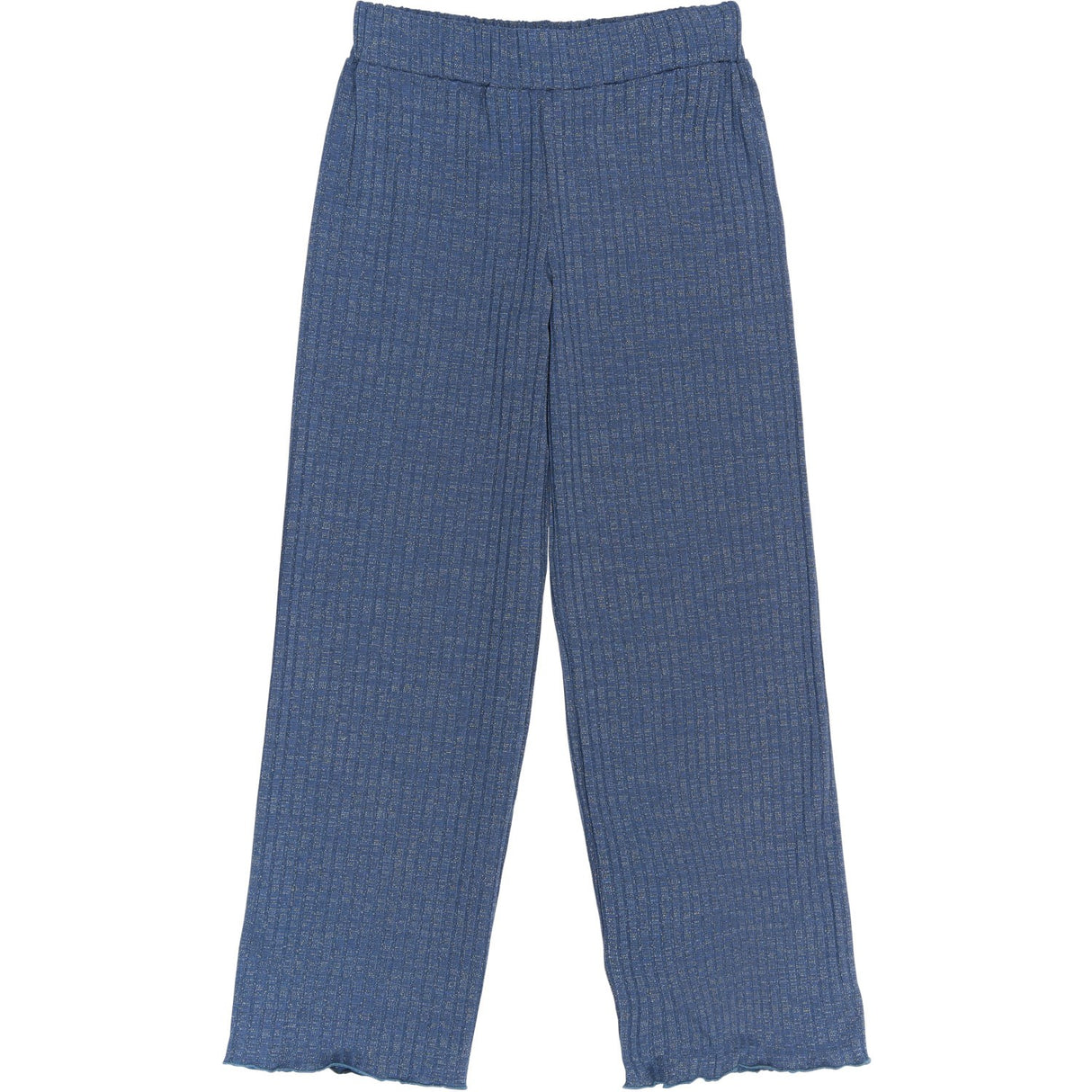 The New Navy Blazer Rina Wide Glitter Rib Bukser