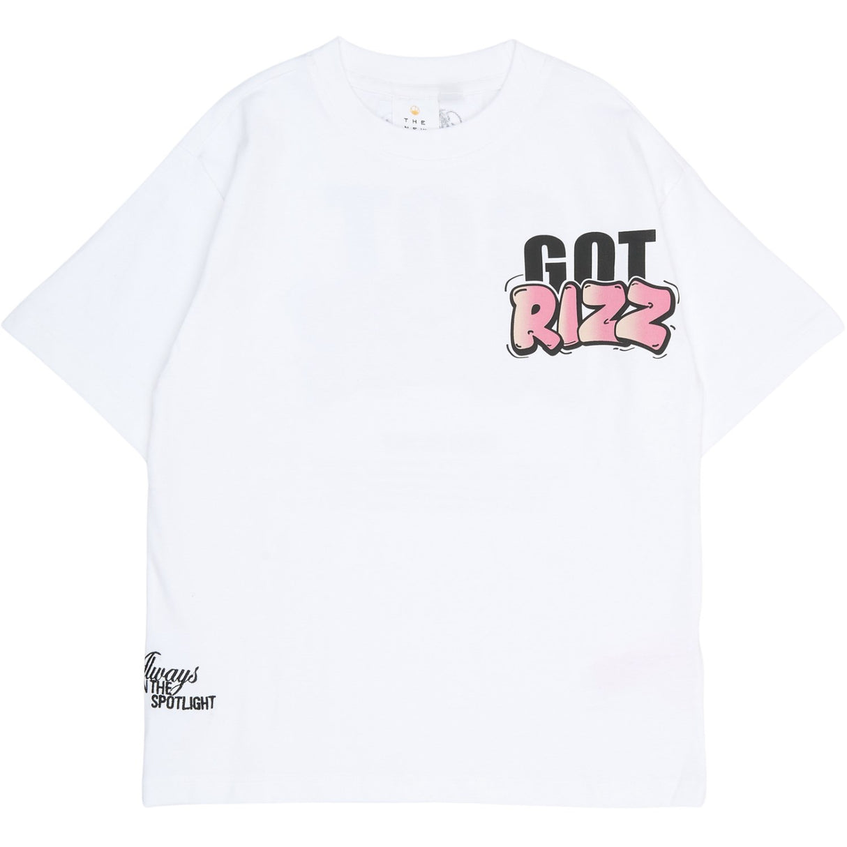 The New Bright White Regan Oversize S_S Tee