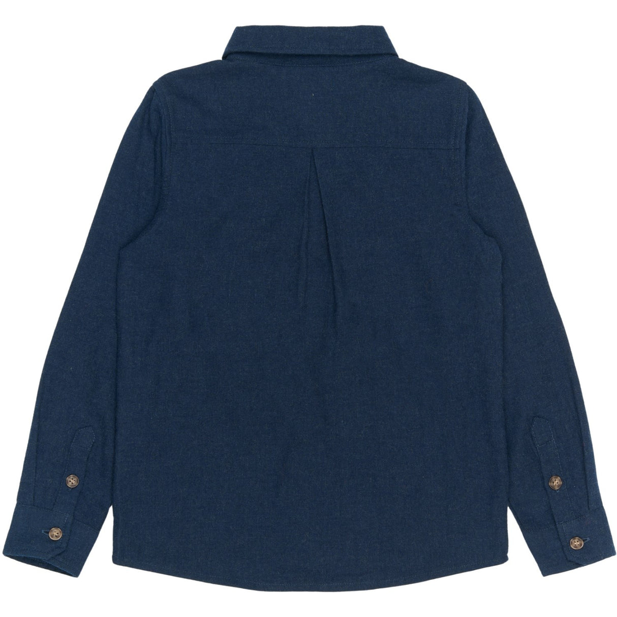 The New Navy Blazer Melange Rick L_S Skjorte
