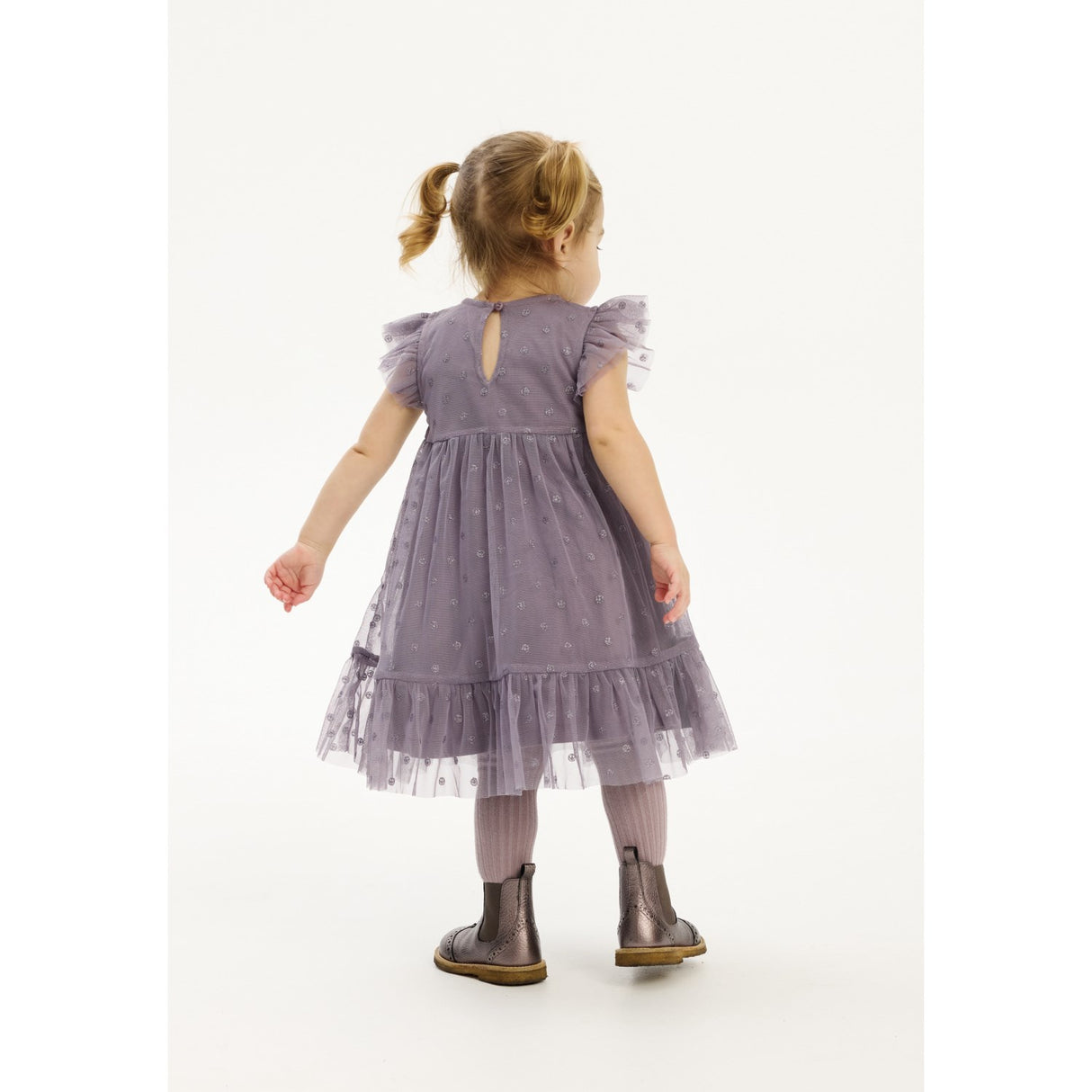 THE NEW Siblings Gray Ridge AOP Poppy S_L Kjole