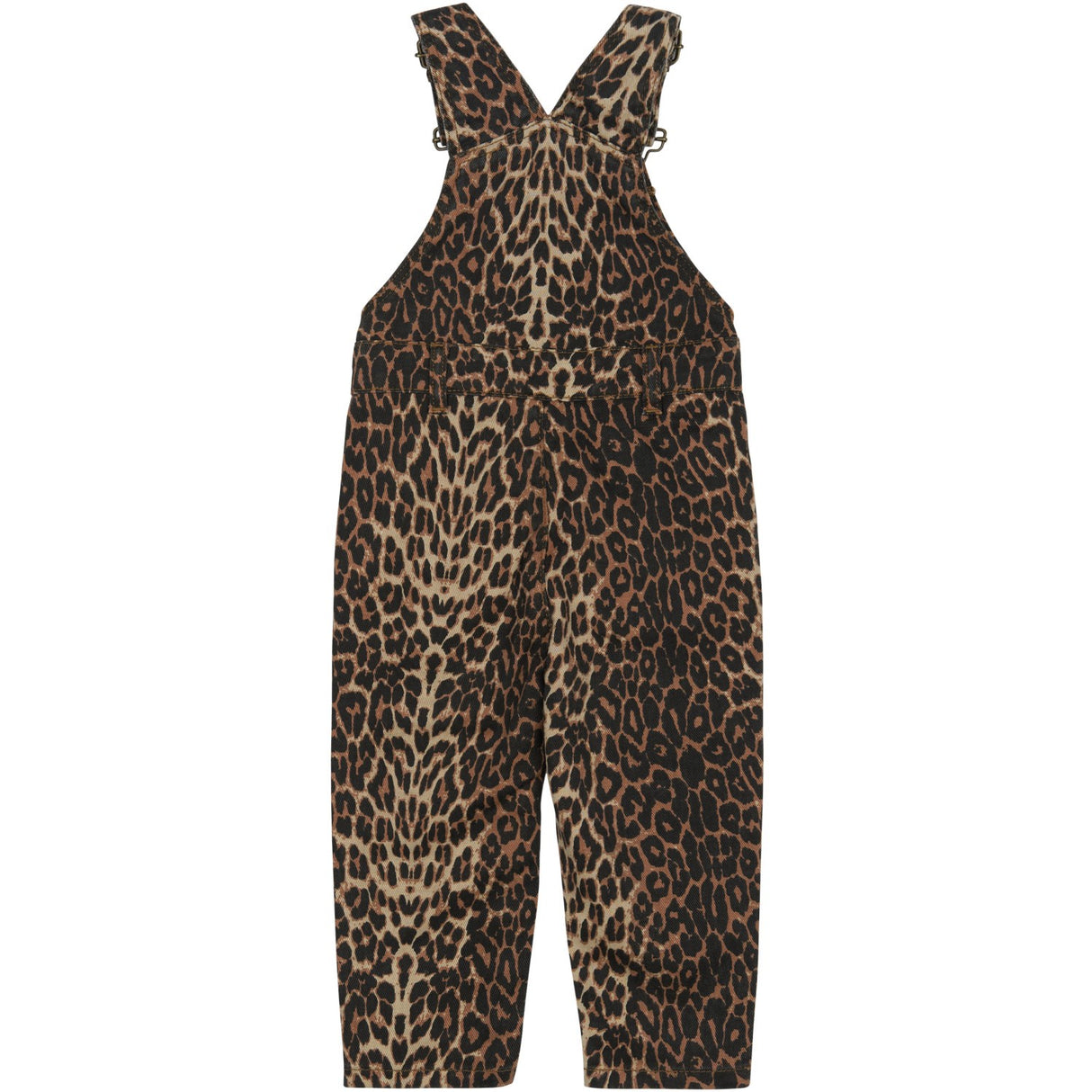 THE NEW Siblings Feather Gray AOP Paloma Denim Dungarees