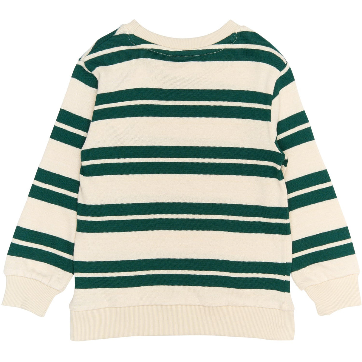 THE NEW Siblings Deep Teal Striped Robbie Strik Sweatshirt