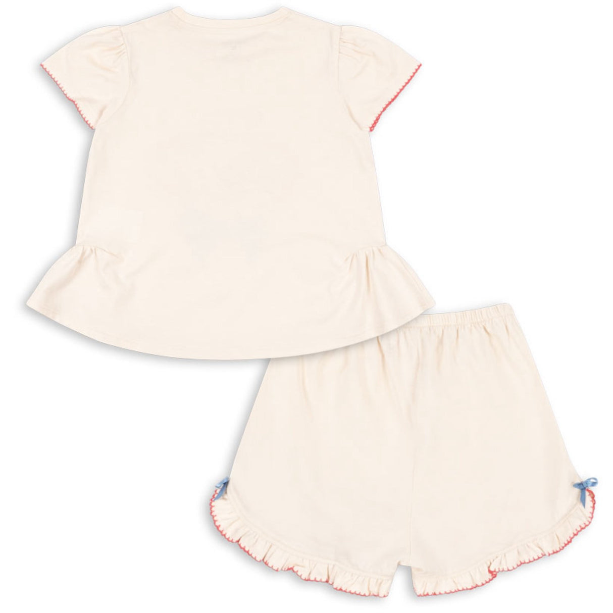 Konges Sløjd Ecru Famo Flæse Sæt GOTS