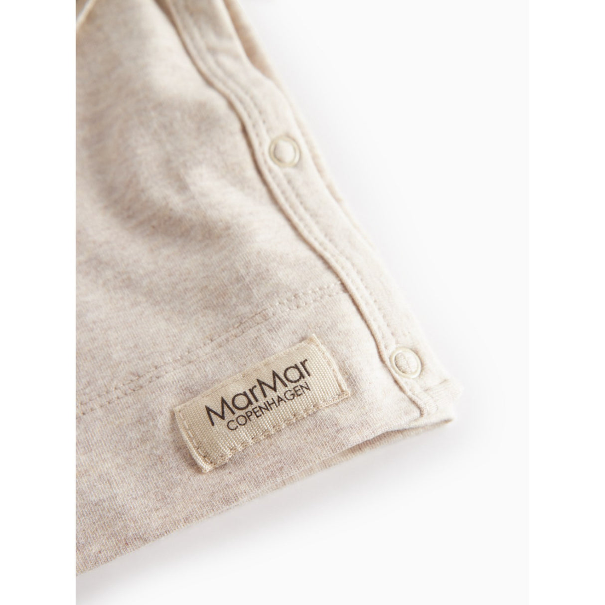 MarMar Modal New Born Light Beige Mel. Tut Slå-Om LS Bluse