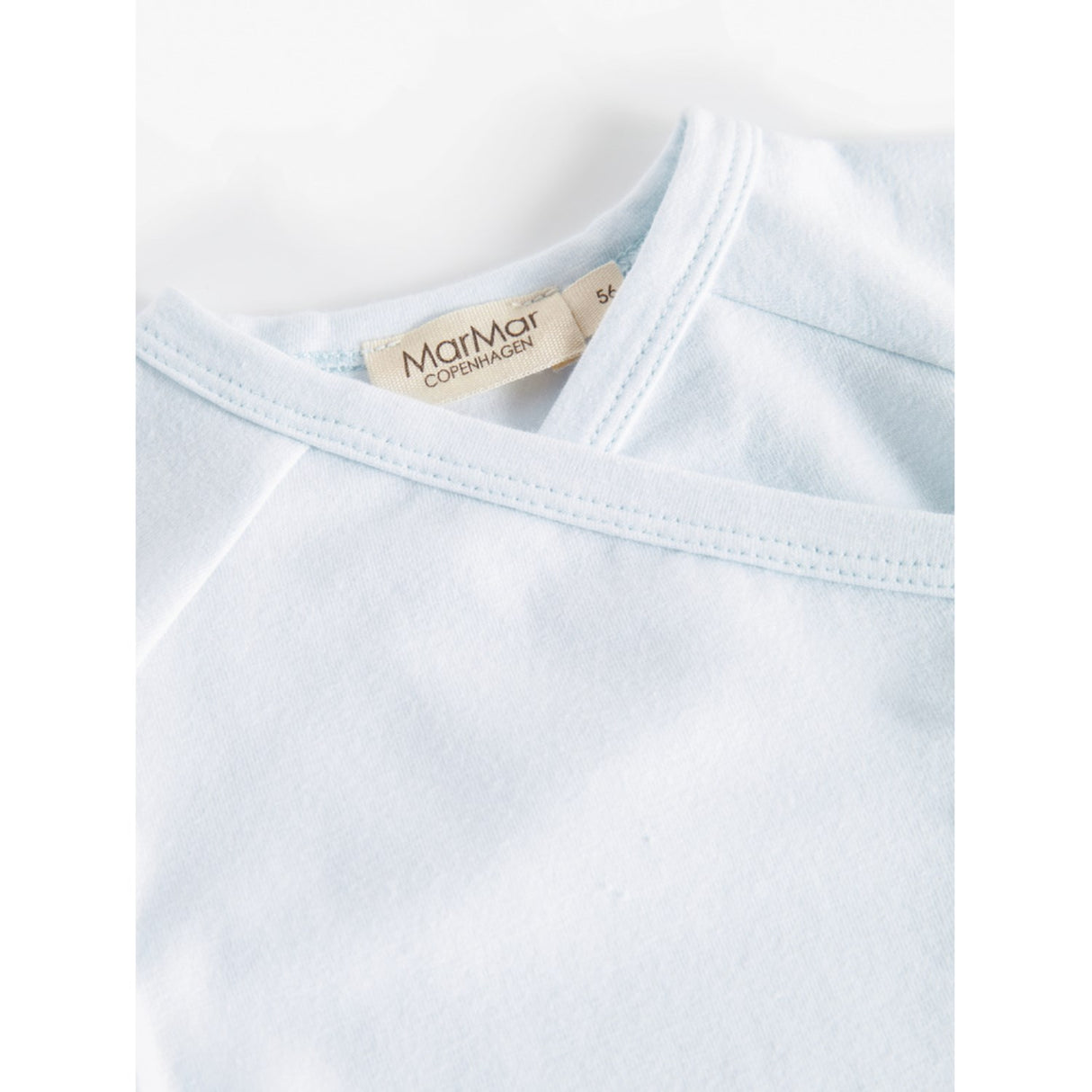 MarMar Modal New Born Light Blue Tut Slå-Om LS Bluse